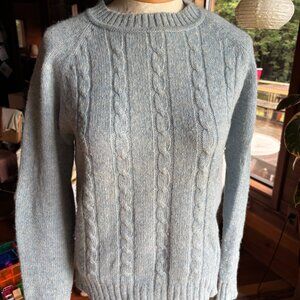 Wool Sweater - Vintage baby blue